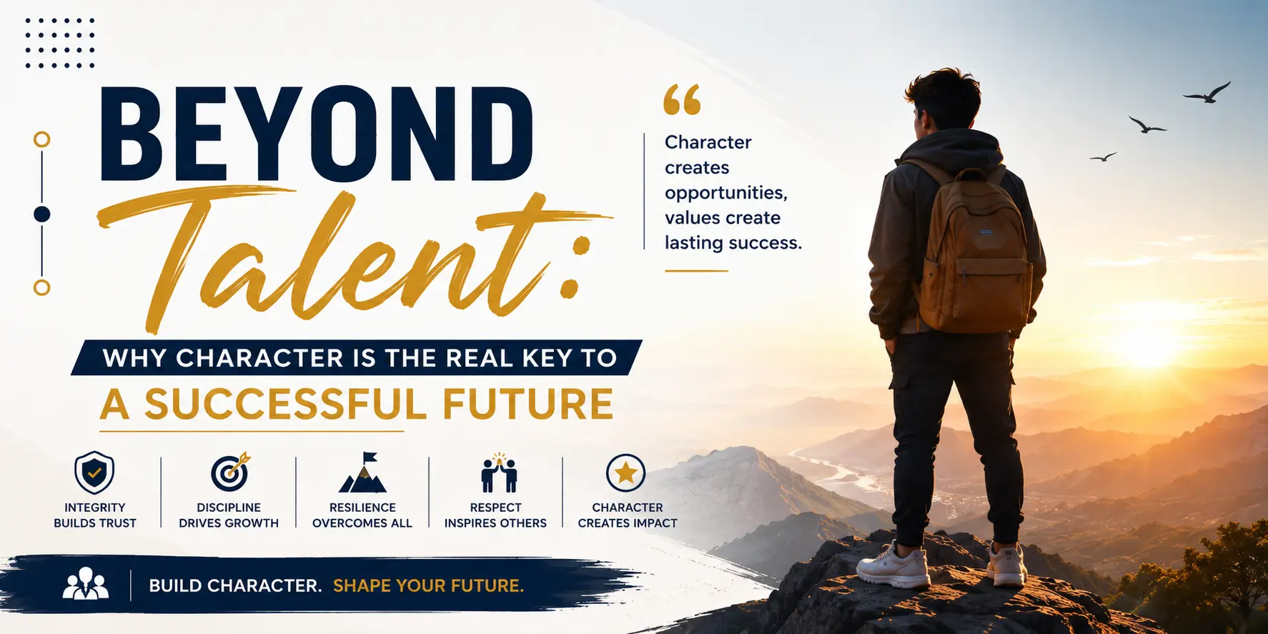 Beyond Talent: Why Character Is the Real Key to a Successful Future